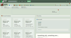 Desktop Screenshot of fuxfell.deviantart.com