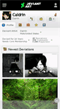 Mobile Screenshot of caldrin.deviantart.com