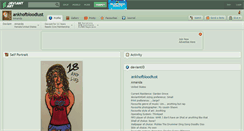 Desktop Screenshot of ankhofbloodlust.deviantart.com
