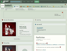 Tablet Screenshot of madaitafc.deviantart.com