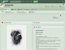 Tablet Screenshot of pauliedoodle.deviantart.com