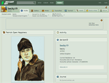 Tablet Screenshot of becky19.deviantart.com