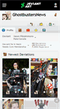 Mobile Screenshot of ghostbustersnews.deviantart.com