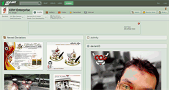 Desktop Screenshot of cow-enterprise.deviantart.com