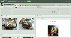 Desktop Screenshot of goregeousjunkie.deviantart.com