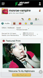 Mobile Screenshot of monroe-vampire.deviantart.com