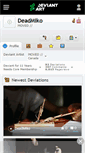 Mobile Screenshot of deadmiko.deviantart.com