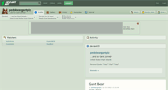 Desktop Screenshot of pedobeargantplz.deviantart.com