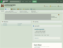 Tablet Screenshot of pedobeargantplz.deviantart.com