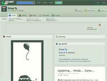 Tablet Screenshot of drina-ty.deviantart.com