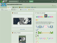 Tablet Screenshot of fanmademeloettaforms.deviantart.com