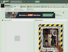 Tablet Screenshot of graemo.deviantart.com