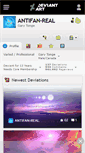 Mobile Screenshot of antifan-real.deviantart.com