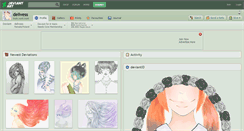 Desktop Screenshot of delivess.deviantart.com