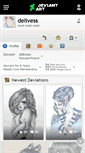 Mobile Screenshot of delivess.deviantart.com