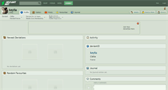 Desktop Screenshot of keylia.deviantart.com