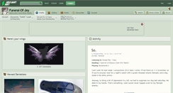 Desktop Screenshot of funeral-of-joy.deviantart.com