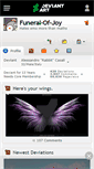 Mobile Screenshot of funeral-of-joy.deviantart.com