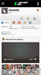 Mobile Screenshot of aknorbis.deviantart.com