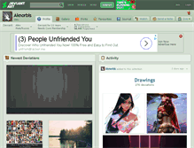 Tablet Screenshot of aknorbis.deviantart.com
