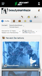 Mobile Screenshot of beautyskamikaze.deviantart.com