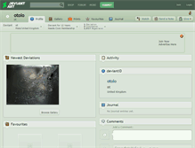 Tablet Screenshot of otolo.deviantart.com