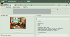 Desktop Screenshot of maxon.deviantart.com