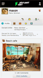 Mobile Screenshot of maxon.deviantart.com