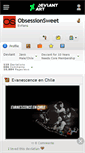 Mobile Screenshot of obsessionsweet.deviantart.com