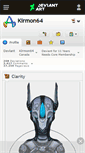 Mobile Screenshot of kirmon64.deviantart.com