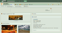 Desktop Screenshot of conundrus.deviantart.com