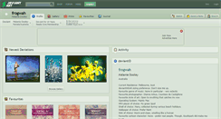 Desktop Screenshot of frogwah.deviantart.com