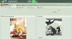 Desktop Screenshot of akusuru.deviantart.com