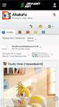 Mobile Screenshot of akusuru.deviantart.com