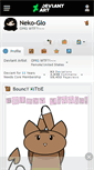 Mobile Screenshot of neko-glo.deviantart.com