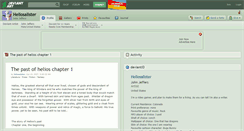 Desktop Screenshot of heliosalister.deviantart.com
