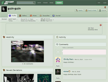 Tablet Screenshot of guzin-guzin.deviantart.com