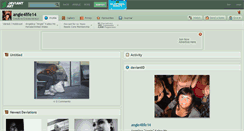 Desktop Screenshot of angie4life14.deviantart.com