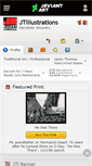 Mobile Screenshot of jtillustrations.deviantart.com