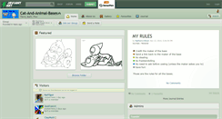 Desktop Screenshot of cat-and-animal-bases.deviantart.com