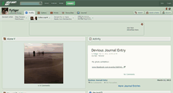 Desktop Screenshot of flytiger.deviantart.com