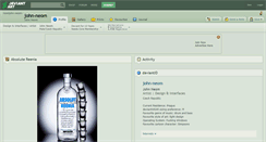 Desktop Screenshot of john-neom.deviantart.com