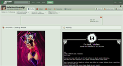Desktop Screenshot of nefarioussovereign.deviantart.com