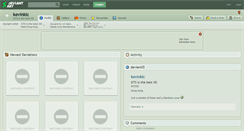 Desktop Screenshot of kevinklc.deviantart.com