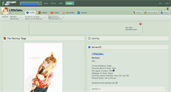 Desktop Screenshot of littlesaku.deviantart.com
