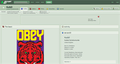 Desktop Screenshot of kudzd.deviantart.com