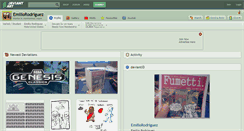 Desktop Screenshot of emiliorodriguez.deviantart.com