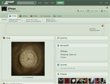 Tablet Screenshot of epman.deviantart.com