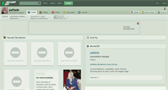 Desktop Screenshot of paillade.deviantart.com