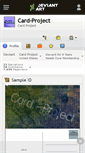 Mobile Screenshot of card-project.deviantart.com